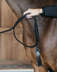 Dy'on Plaited Lead, Black