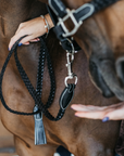 Dy'on Plaited Lead, Black