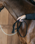 Dy'on Plaited Lead with Chain, Working by Dy'on, Black