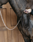 Dy'on Plaited Lead with Chain, Working by Dy'on, Brown