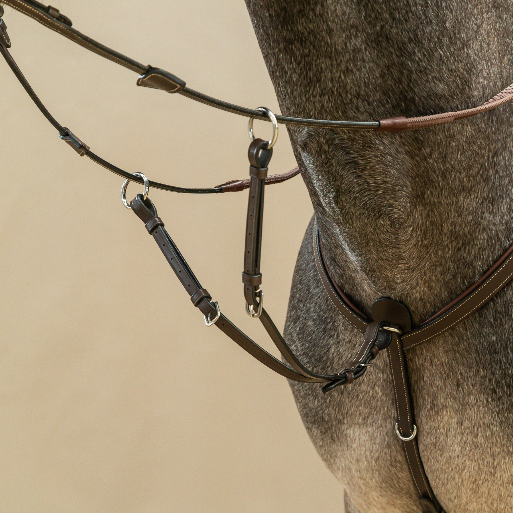 Dy'on Running Martingale Attachment Working, Brown, Working By Dyon