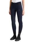EGO7 Jumping Ribbed Normal Waist Knee Grip Breeches, Navy