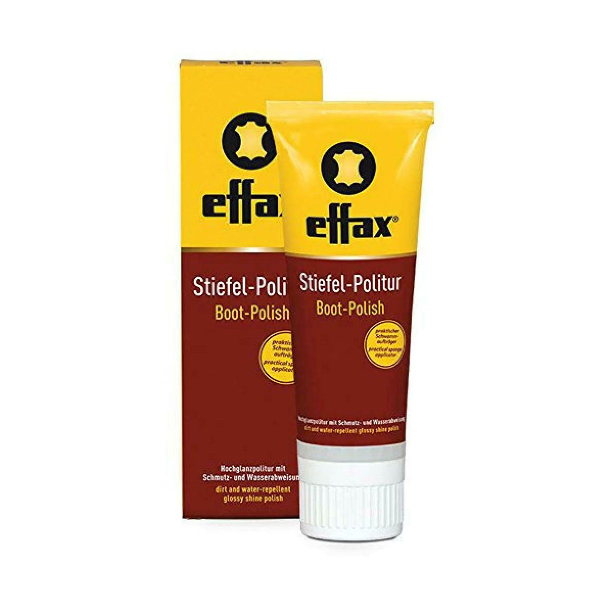 Effax Riding Boot Polish, Clear 75ml