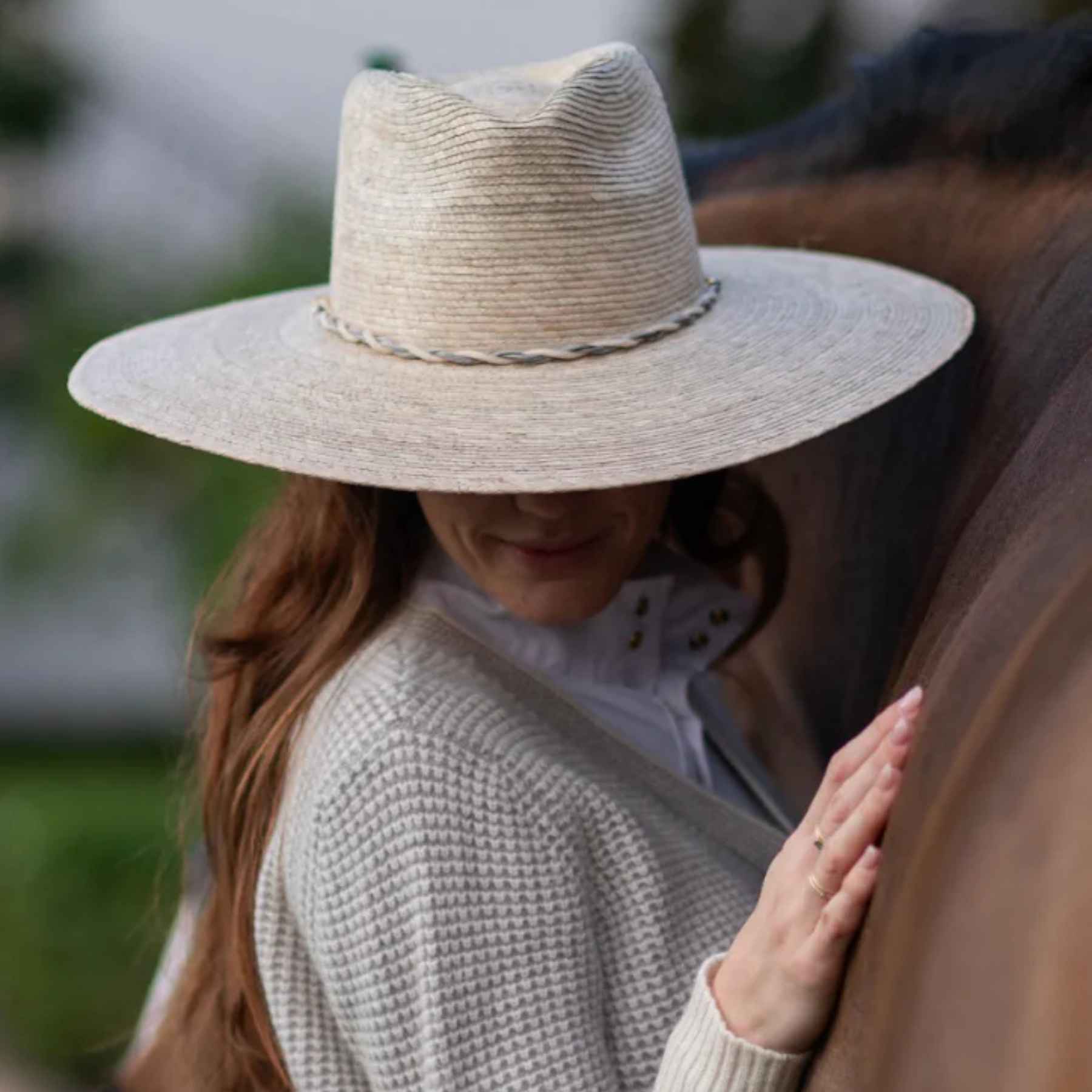 Ellsworth Perfect Palm Sunhat, Tan