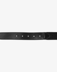 Equestro Elastic Belt with Logo, Black