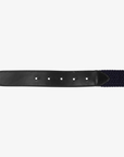 Equestro Elastic Belt with Logo, Navy