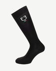 Equestro Italian Flag Socks, Black
