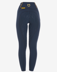 Equestro Women's Classic Full Grip Riding Leggings, Navy Blazer