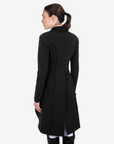 Equestro Women's Competition Dressage Tailcoat, Black