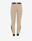 Equestro Women's Donna Modello Zenda Knee Grip Breeches, Incense