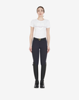 Equestro Women's Donna Modello Zenda Knee Grip Breeches, Navy Blazer