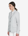 Equestro Women's Girasol Competition Riding Jacket, Harbor Mist
