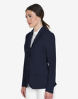Equestro Women's Girasol Competition Riding Jacket, Navy Blazer