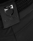 Equestro Women's High Waist Knee Grip Breeches, Black