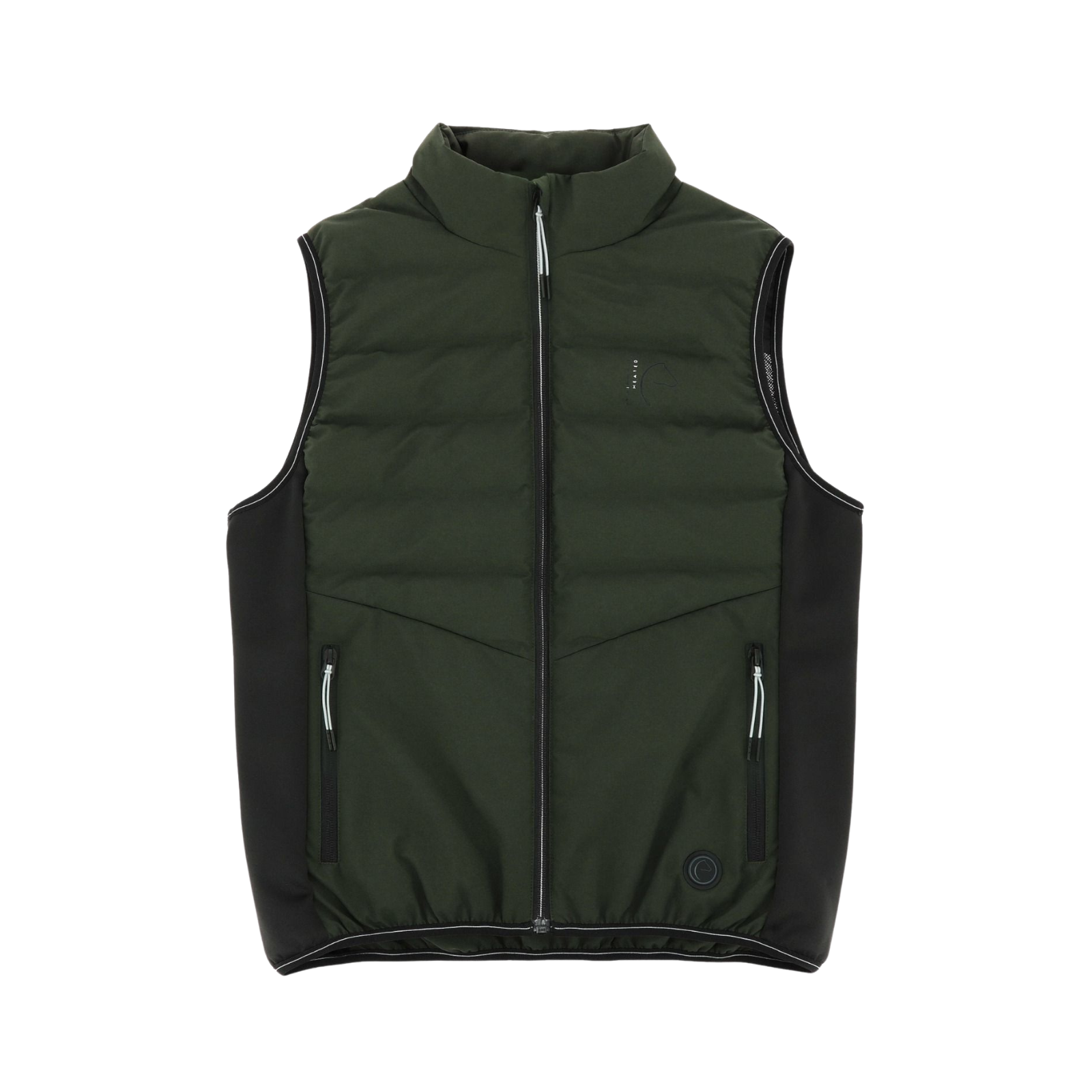 Equithème Heated Vest Sasha, Green