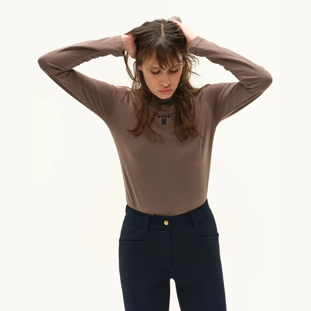 Dada Sport Ernest Ladies Long Sleeve T-Shirt, Mocha