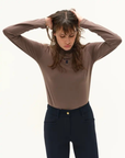 Dada Sport Ernest Ladies Long Sleeve T-Shirt, Mocha