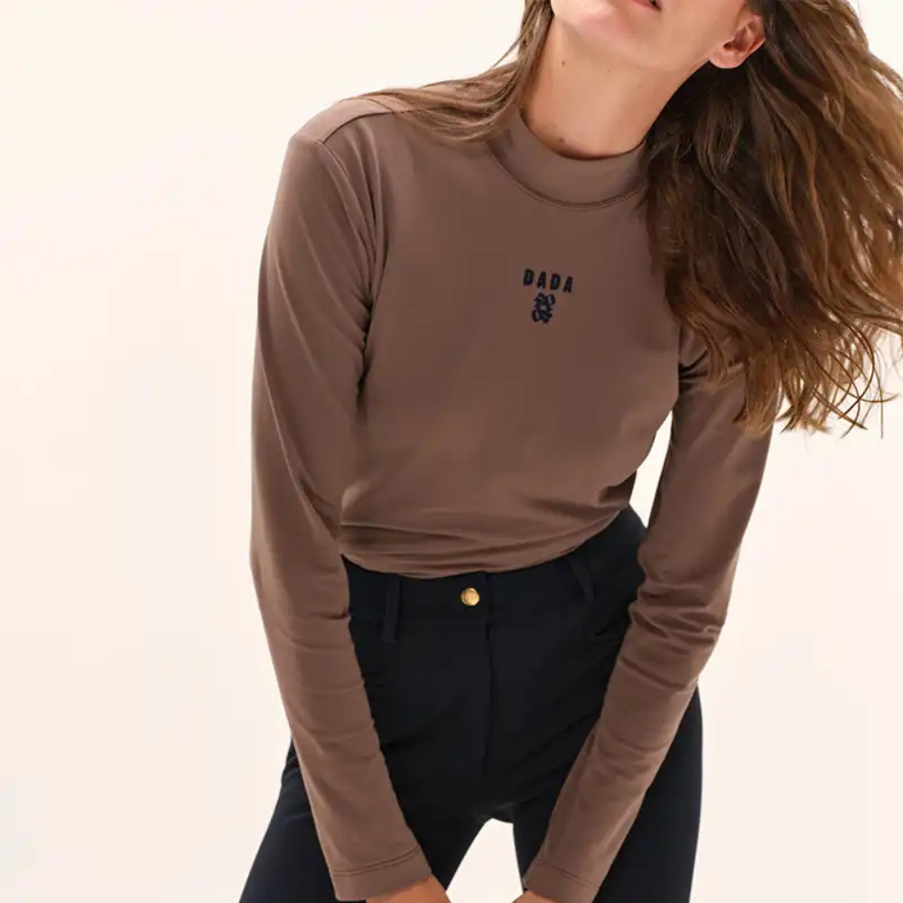 Dada Sport Ernest Ladies Long Sleeve T-Shirt, Mocha