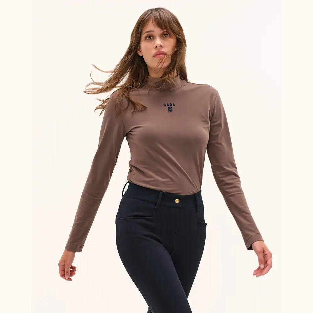 Dada Sport Ernest Ladies Long Sleeve T-Shirt, Mocha