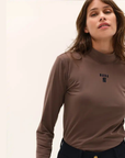 Dada Sport Ernest Ladies Long Sleeve T-Shirt, Mocha