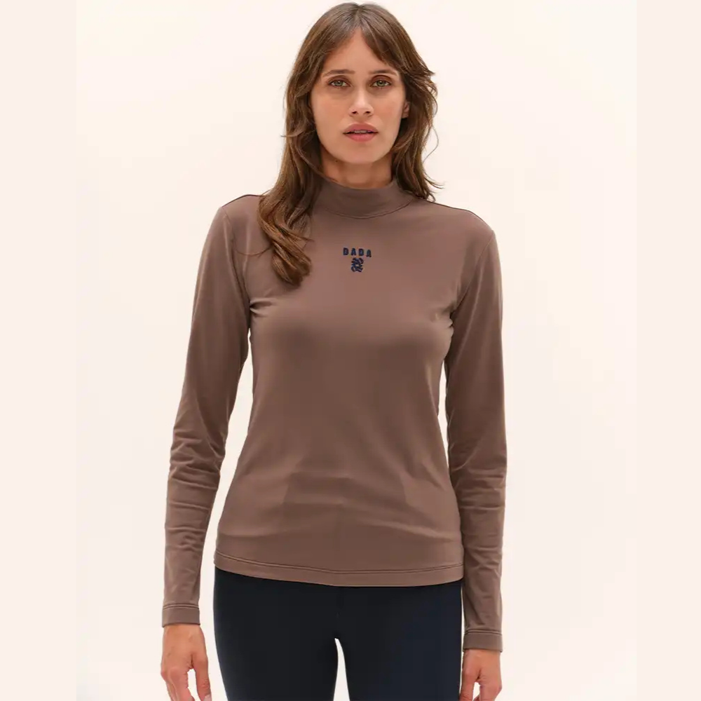 Dada Sport Ernest Ladies Long Sleeve T-Shirt, Mocha
