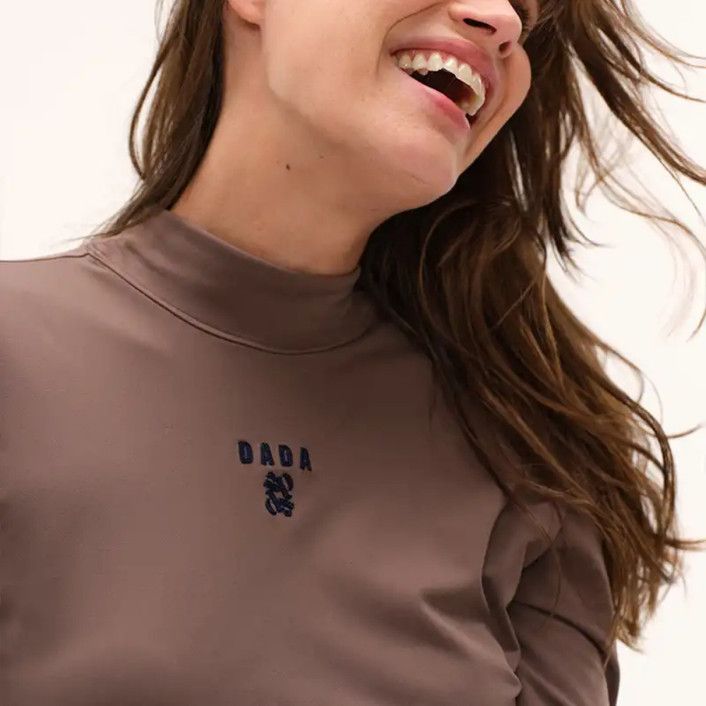 Dada Sport Ernest Ladies Long Sleeve T-Shirt, Mocha