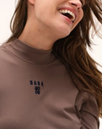 Dada Sport Ernest Ladies Long Sleeve T-Shirt, Mocha