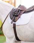 Equifit Essential Schooling Girth w Sheepswool Liner, Brown
