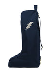 Veltri Novelty Boot Bag, Lightning Bolt Dark Navy/Gold