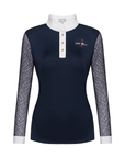 Fair Play Competition Shirt CECILE Long Sleeve ROSEGOLD, Navy