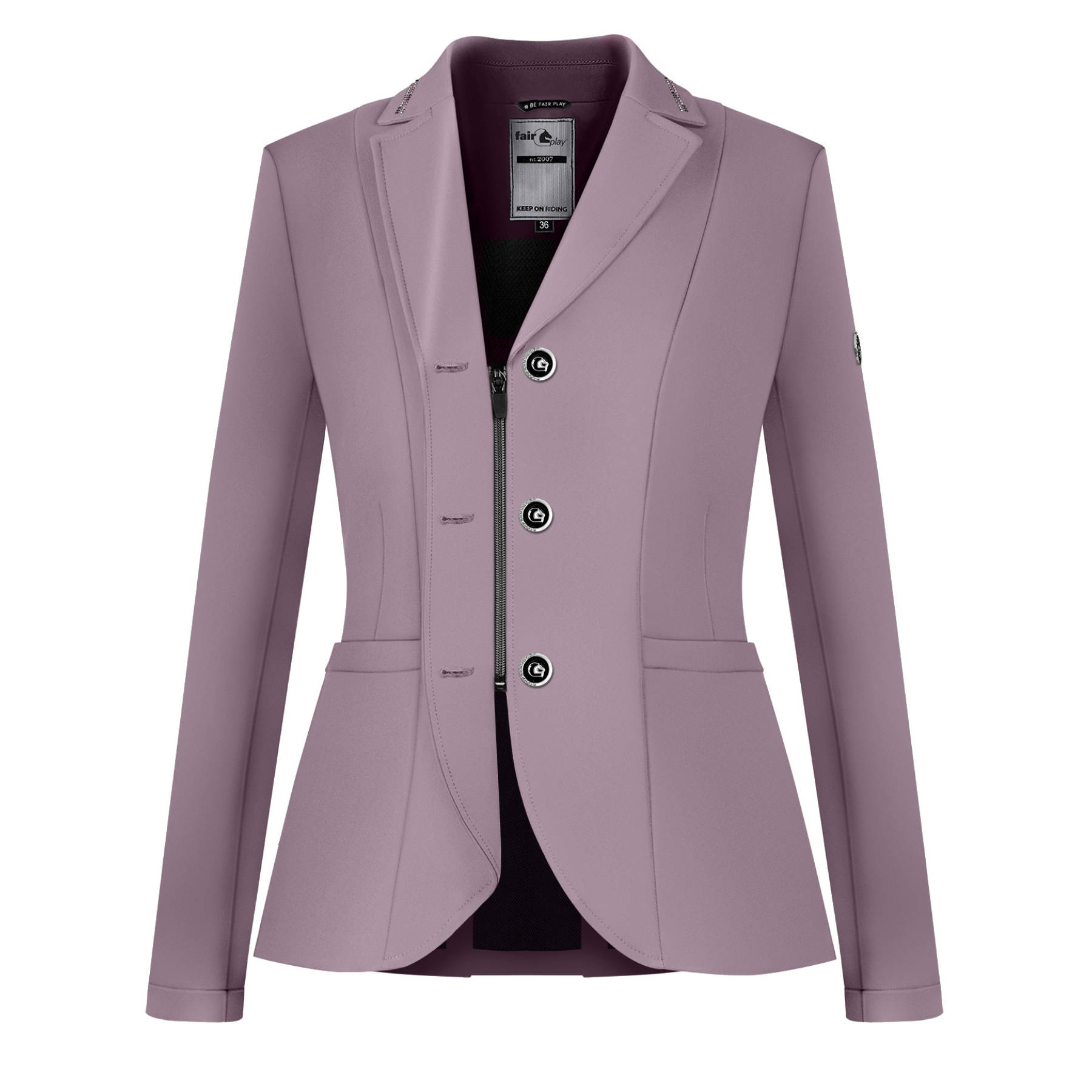 Fair Play Ladies Show Jacket NATALIE, Orchid Blush – Dapper Horse