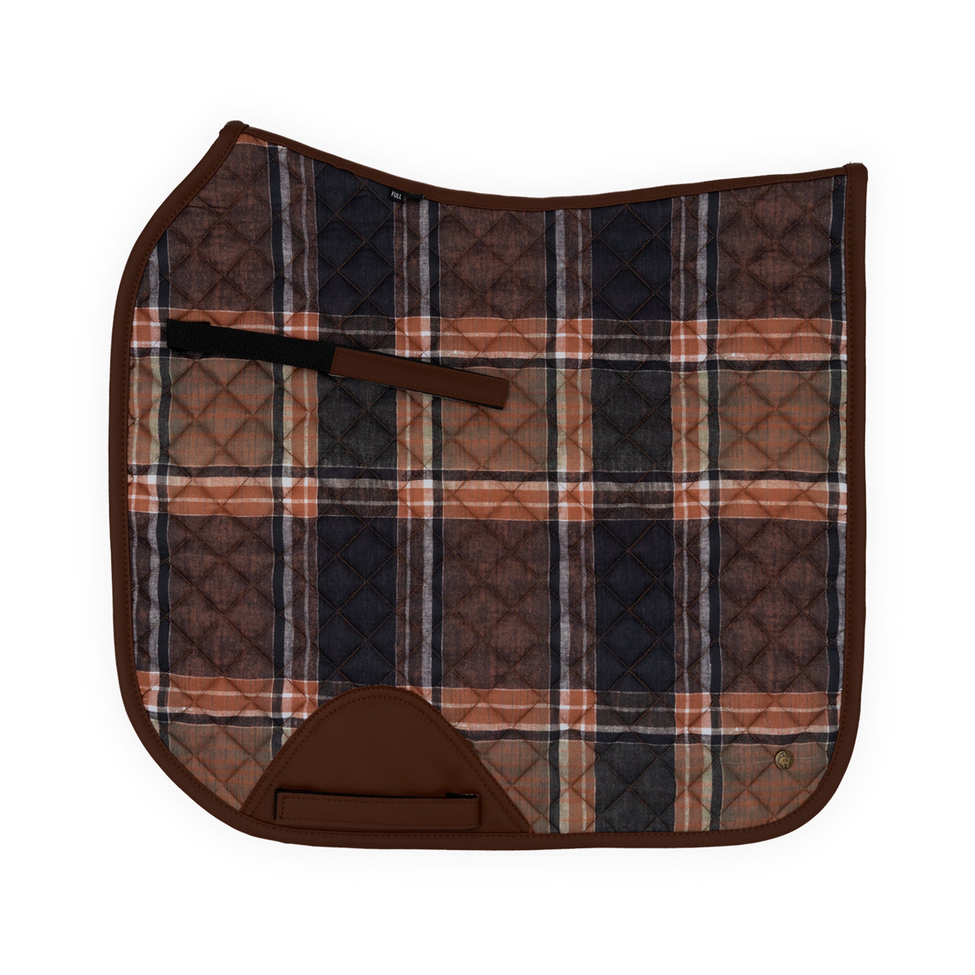 Sixteen Cypress Dressage Pad, Field Plaid & Hickory
