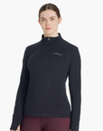 LeMieux Frances Ladies Quarter Zip Fleece, Black