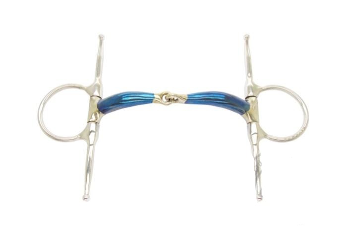 Bombers Bits Full Cheek Snaffle Ultra Comfy Lock Up