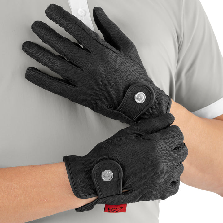 EGO7 Action Riding Gloves, Black
