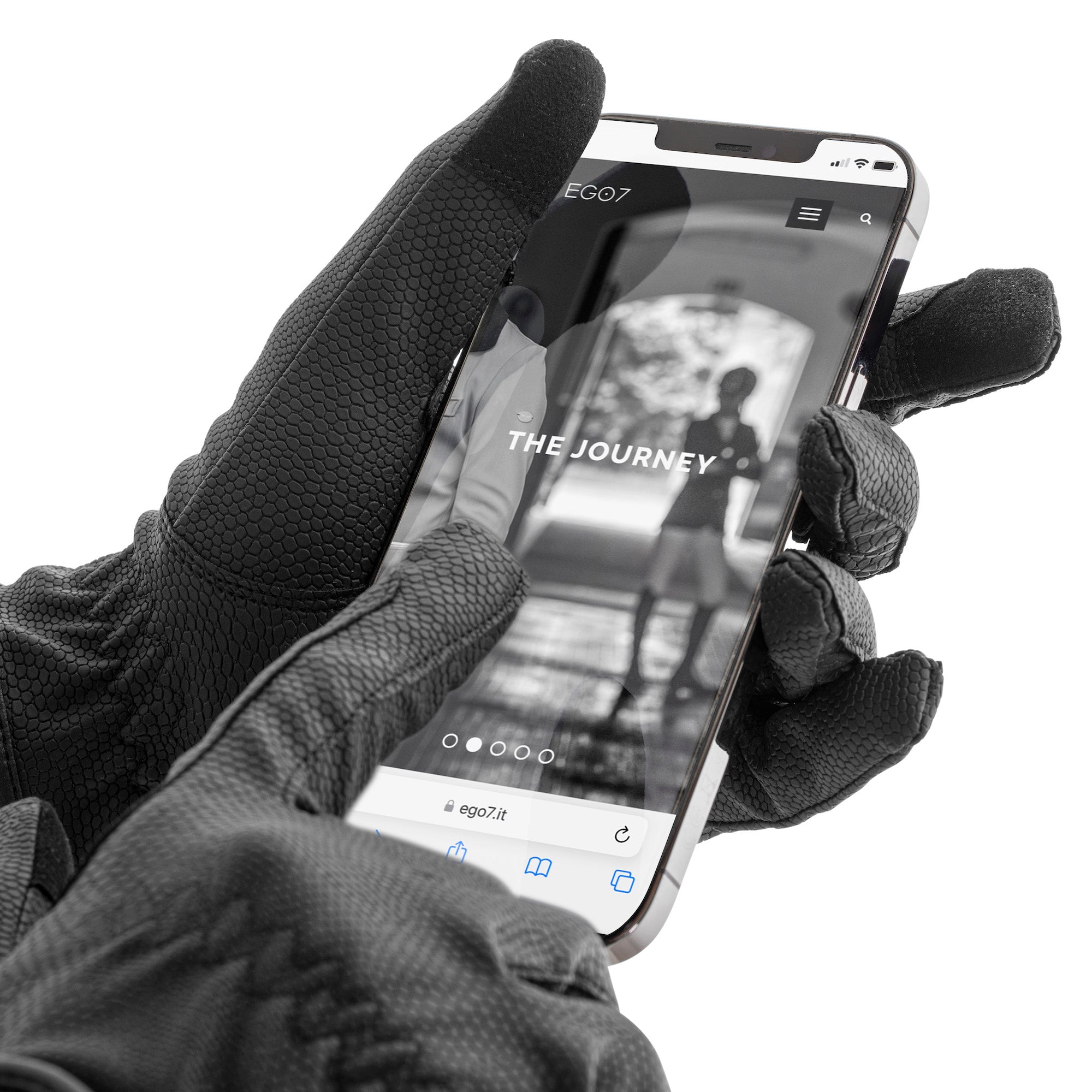 EGO7 Action Riding Gloves, Black
