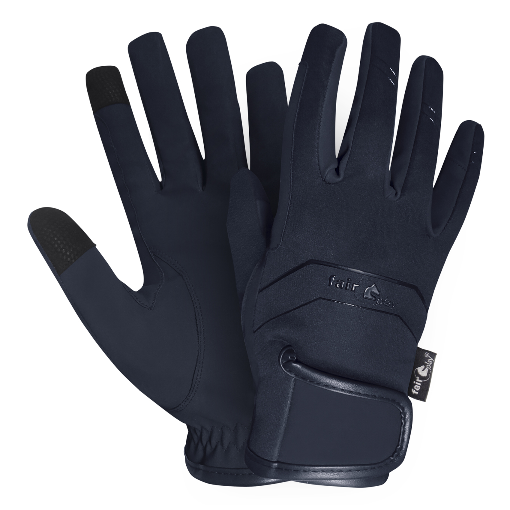 Fair Play GRAE Riding Gloves, Navy