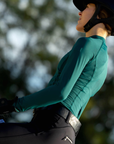 Ghodho Lyra UPF Ladies Long Sleeve Base Layer, Ivy