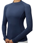 Ghodho Lyra UPF Ladies Long Sleeve Base Layer, Navy