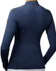 Ghodho Lyra UPF Ladies Long Sleeve Base Layer, Navy
