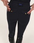 Dada Sport Giovani Light Knee Grip Breeches, Marine