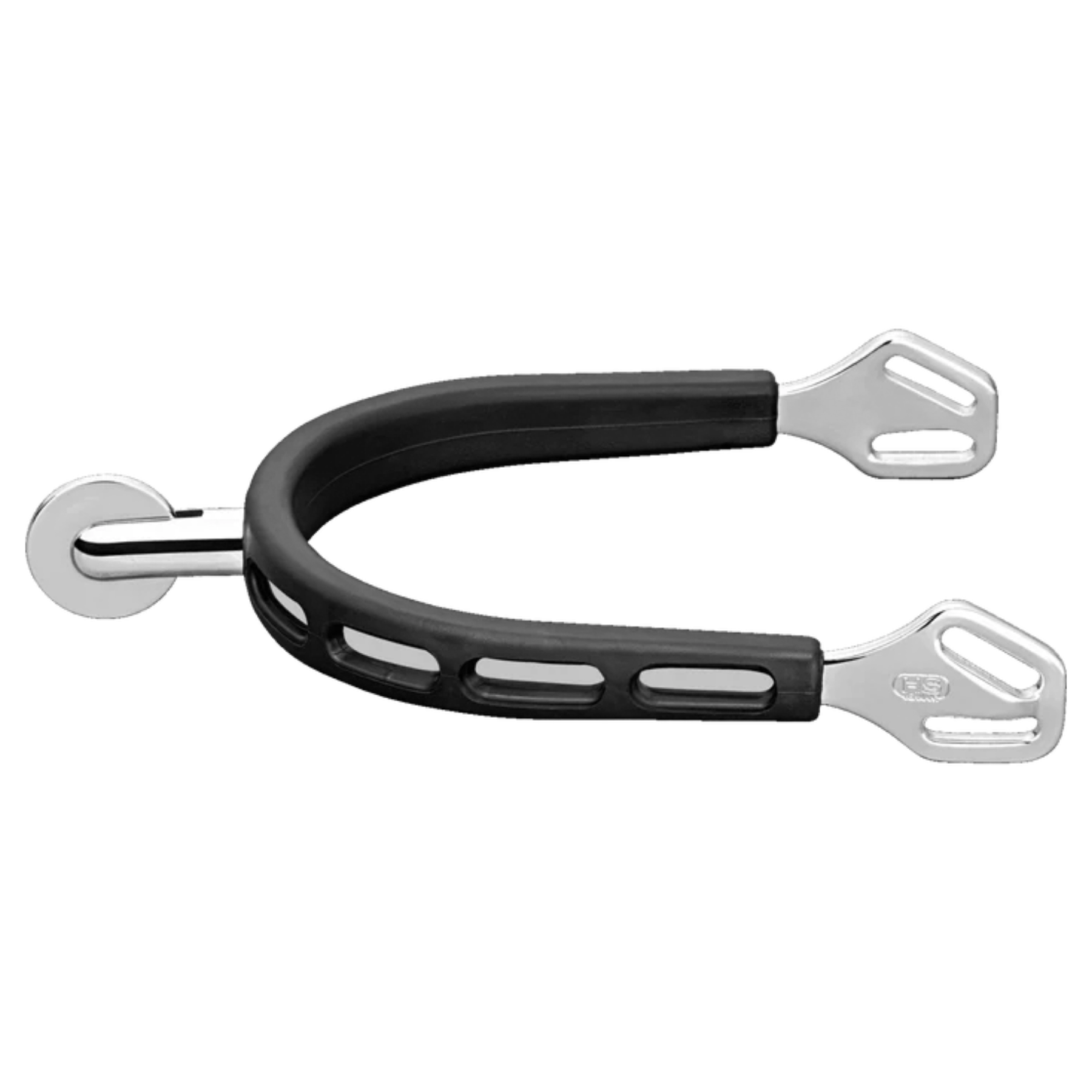 Herm Sprenger ULTRA fit EXTRA GRIP spurs with Balkenhol fastening - Stainless steel, 30 mm Rounded