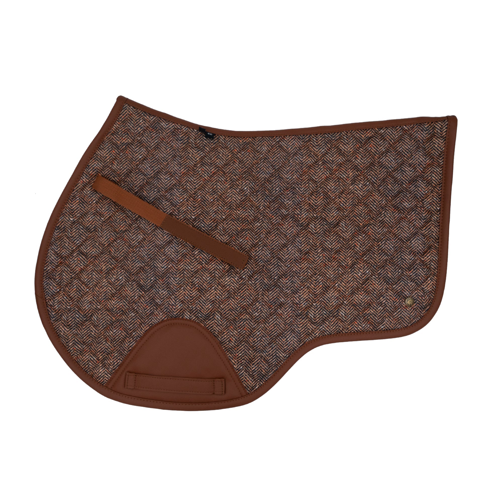 Sixteen Cypress Close Contact pad, Herringbone & Cognac