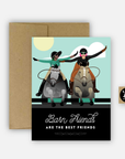 Hunt Seat Paper Co. Barn Friends Greeting Card