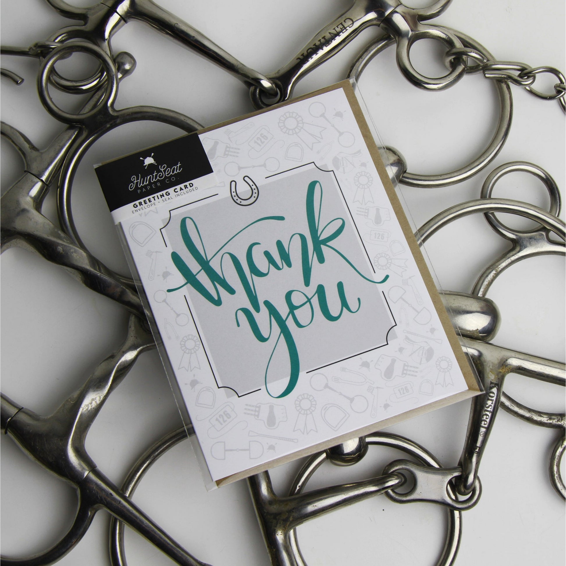 Hunt Seat Paper Co. Thank You Greeting Card