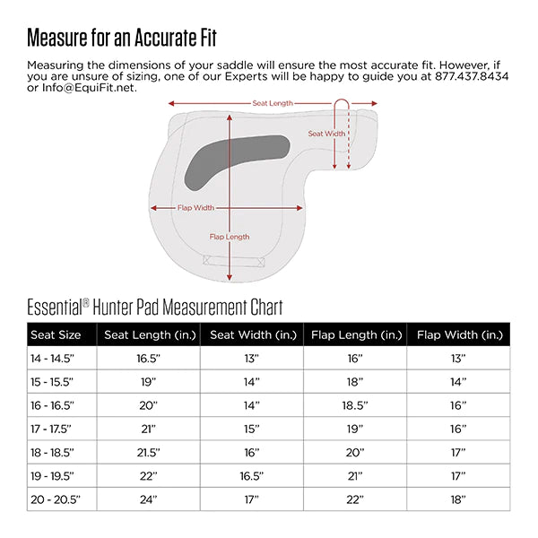 Equifit Essential Hunter Pad