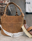 L'Evoine Le Baquet Cleaning Bag, Cognac