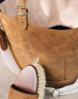 L'Evoine Le Baquet Cleaning Bag, Cognac