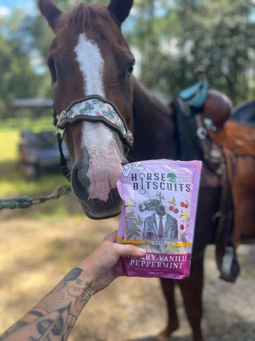 Lazy Dog Cookie Co. Horse Biscuits Cherry Vanilla Peppermint