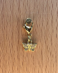 Dubois Cheval Sparkly Butterfly Braid Charm